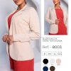 Blazer Crepe Malha Casual Feminino - Image 5